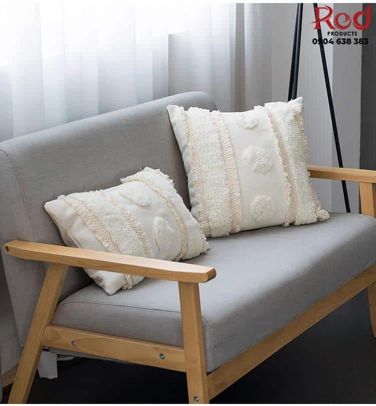 Vỏ gối tựa lưng chần bông trang trí sofa PCH8396 10