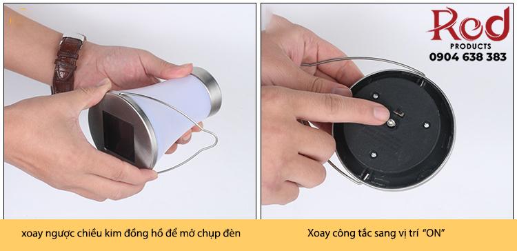 Đèn cột sân vườn năng lượng mặt trời XS2056 15