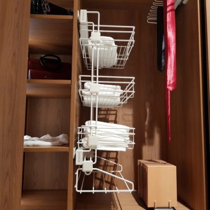 Kệ xếp quần áo 4 tầng Imundex 7906001/101