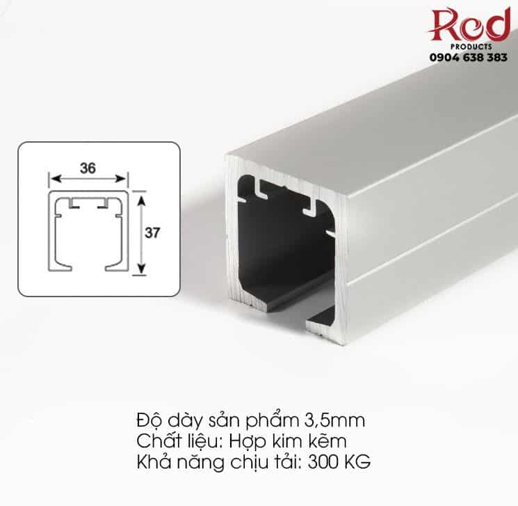 Ray trượt cửa lùa treo tải trọng 300kg DL-V034V 5