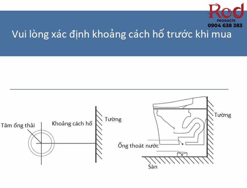 Bồn cầu cao cấp tựa lưng công thái học DL1039/40