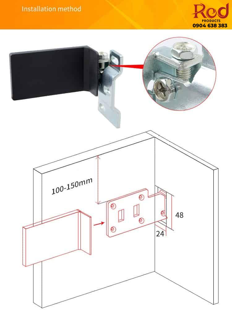 Bas treo âm cho kệ tủ gỗ LJJ2132