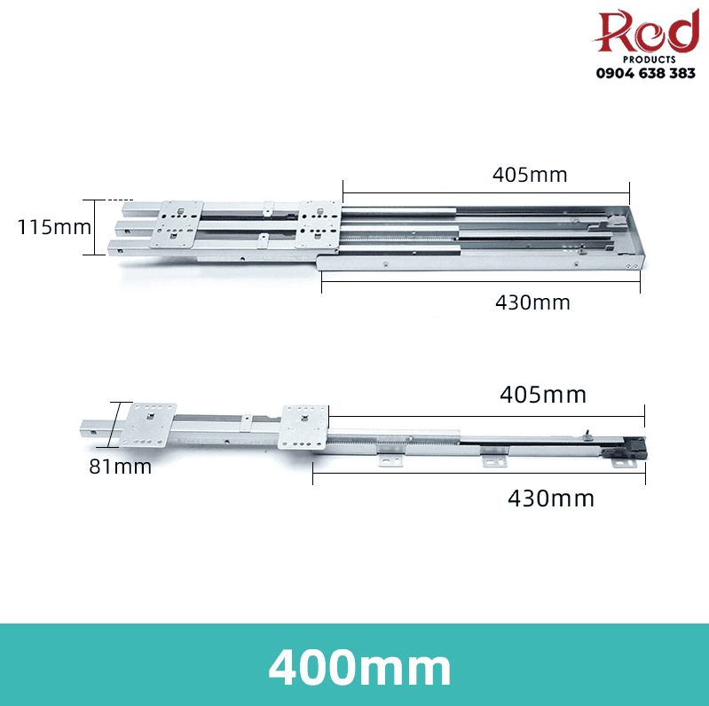 Ray trượt chịu lực cho tủ gỗ cao đa năng MX4-500 3