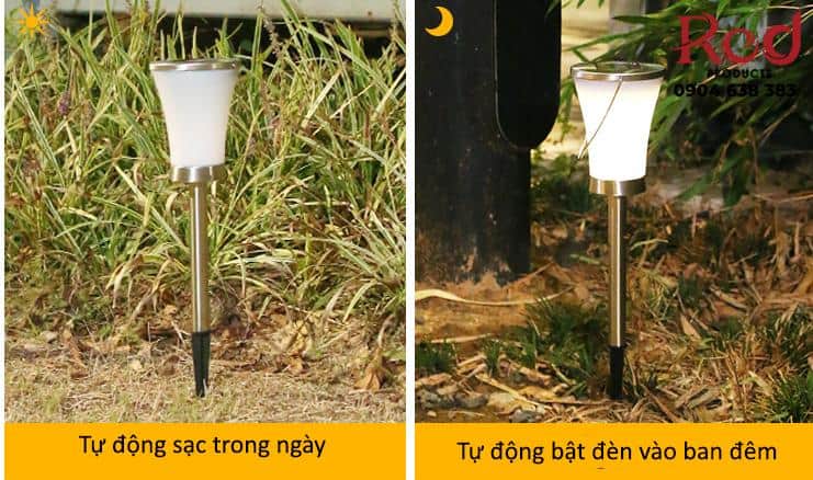 Đèn cột sân vườn năng lượng mặt trời XS2056 11