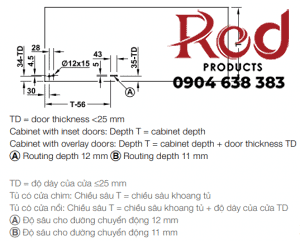 Phụ kiện xoay mặt bàn HAFELE 646.31.000 2