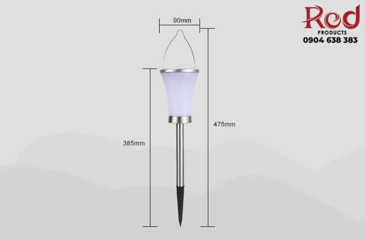 Đèn cột sân vườn năng lượng mặt trời XS2056 12