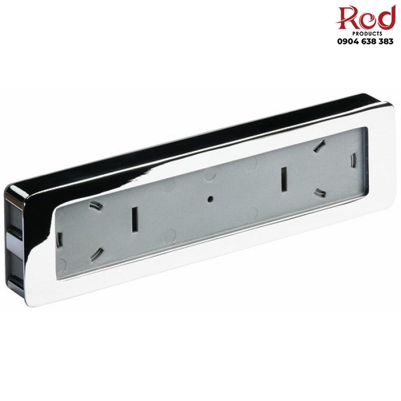 Tay nắm âm hình chữ nhật Hettich 9086 691/692 1