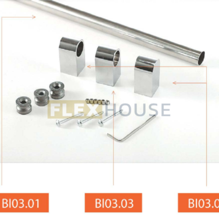 Suốt treo inox Garis BI03.01