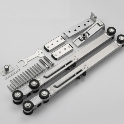 Bộ bánh xe cửa lùa giảm chấn tải trọng cao DFL-P103V