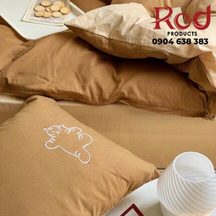Bộ chăn ga giường họa tiết con hổ đáng yêu MM7766