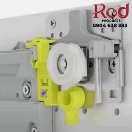 Bộ cửa trượt Topline L trùm ngoài 3 cánh dày 25mm Hettich TLS025-3D