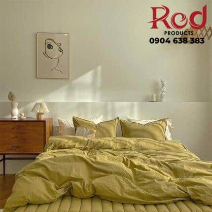 Bộ ga giường màu xanh bơ ngọt ngào MM2397