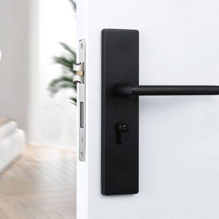 Khoá tay gạt thông phòng bằng inox tối giản DL2472