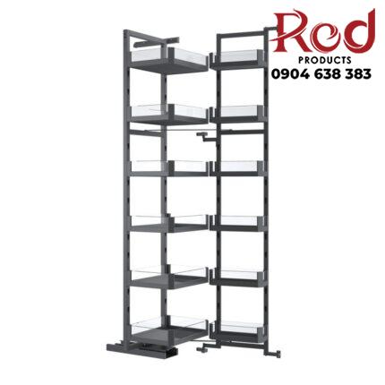 Giá đựng đồ khô viền thủy tinh RED MG608