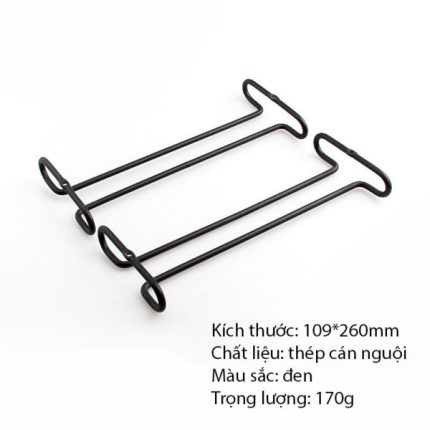 Giá treo ly rượu vang nhiều màu BTC3421