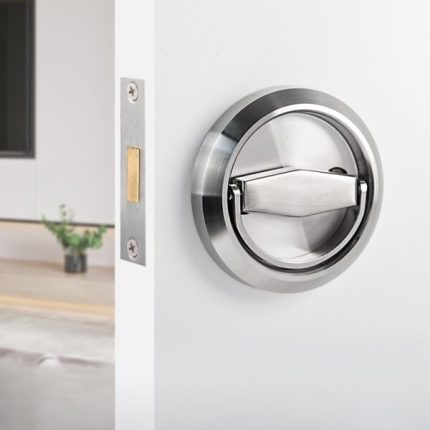 Khoá cửa tròn inox xoay 360 độ nhiều màu BR-9781
