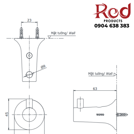 Moc-don-treo-quan-ao-gan-tuong-TOTO-DSH01_4-430x430-1