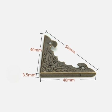 Ốp bảo vệ góc hộp gỗ bằng thép YM5721