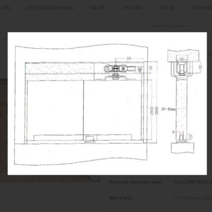 Bộ phụ kiện trượt gỗ 80kg Imundex 710.80.150