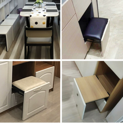 Phụ kiện ghế ngồi gấp tủ giày âm tủ BTS02