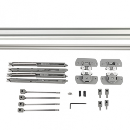 Ray trượt cửa lùa treo cánh tủ BTS-CSD