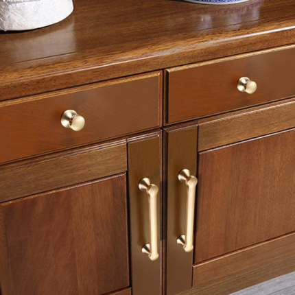 Tay nắm tủ hiện đại tối giản màu đồng vàng WXH6700CW