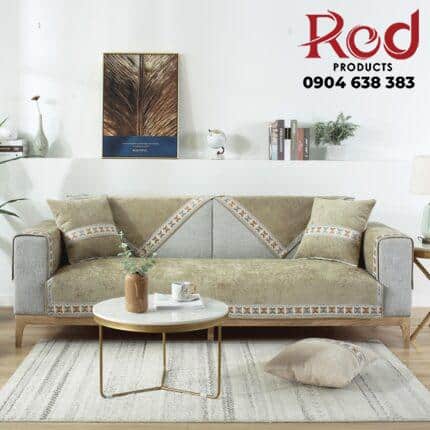 Drap bọc ghế sofa chống trượt nhiều màu HEP90