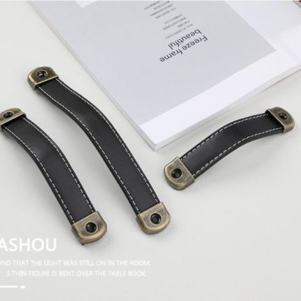 Tay nắm tủ bằng da công nghiệp nhiều màu AIQI633