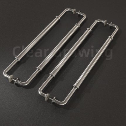 Tay nắm cửa hiện đại inox cho cửa kính cửa gỗ A-299