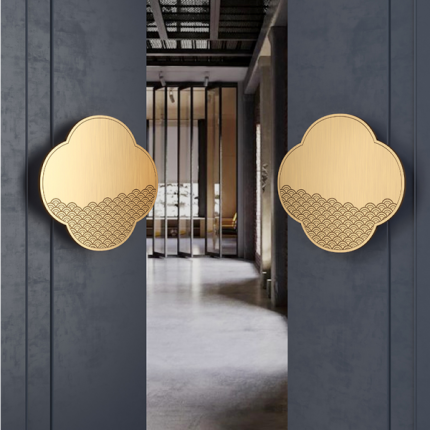 Tay nắm cửa cổ điển nhà hàng khách sạn HUTU2212