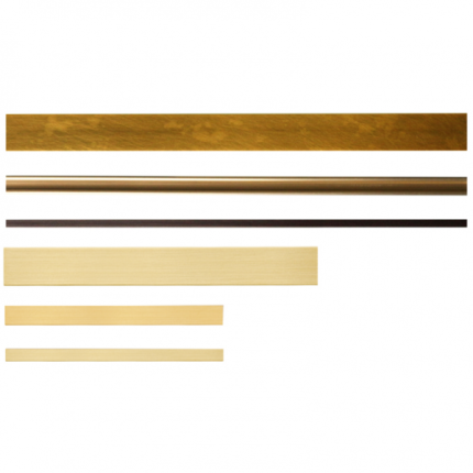 Nẹp đồng trang trí chữ U bản lớn nhiều màu YHU20152