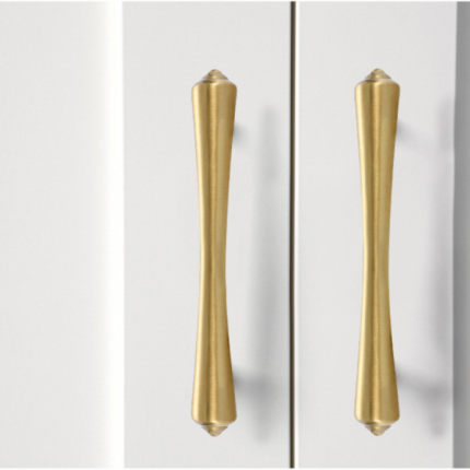 Tay nắm tủ hiện đại kiểu Mỹ bằng đồng NUS2005G