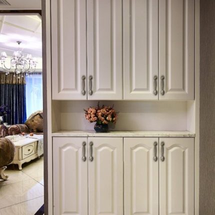 Tay nắm ngăn kéo tủ đồng thau kiểu Bắc Âu XLS035