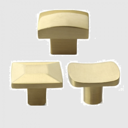 Núm tay nắm tủ bằng đồng hình vuông FHOFC479