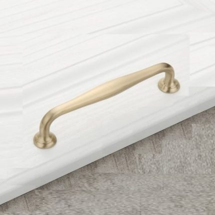 Tay nắm tủ bằng đồng nguyên chất màu vàng FHOFC.N2