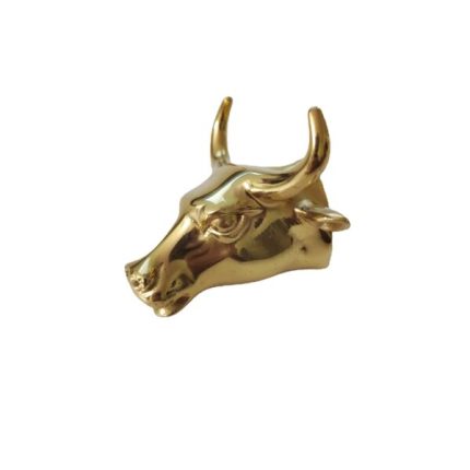 Tay nắm tủ đồng thau biểu tượng đầu bò SBD3837