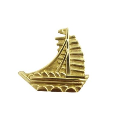 Tay nắm tủ đồng thau cánh buồm căng gió SBD0833