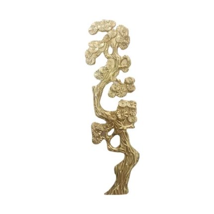 Tay nắm tủ đồng thau cây tùng la hán SBD1207