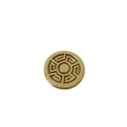 Tay nắm tủ đồng thau chữ vạn cách điệu SBD3677