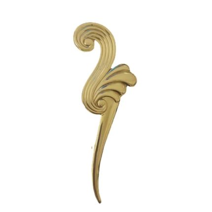 Tay nắm tủ đồng thau con công cách điệu SBD0696