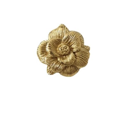 Tay nắm tủ đồng thau đoá hồng lãng mạn SBD3217
