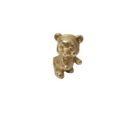Tay nắm tủ đồng thau gấu con lén lút SBD2707