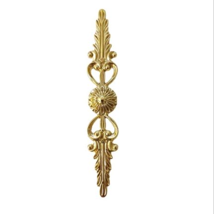 Tay nắm tủ đồng thau hoa cúc cách điệu SBD3870