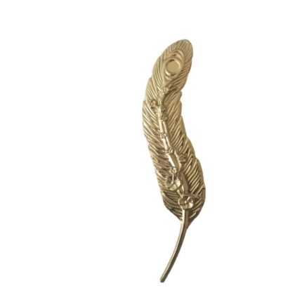 Tay nắm tủ đồng thau lông công khắc hoa SBD8297