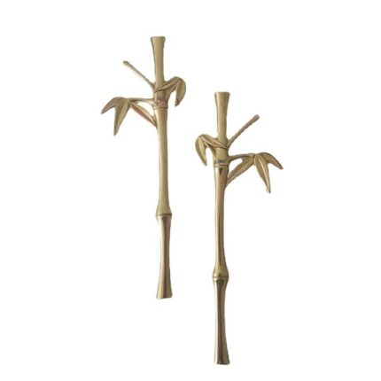 Tay nắm tủ đồng thau thân trúc khẳng khiu SBD5879