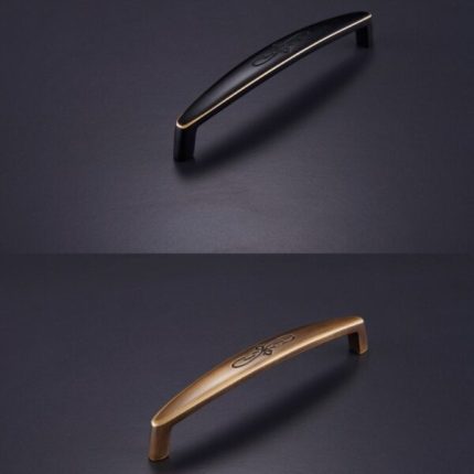 Tay nắm tủ gỗ hạng sang bằng đồng XLS002