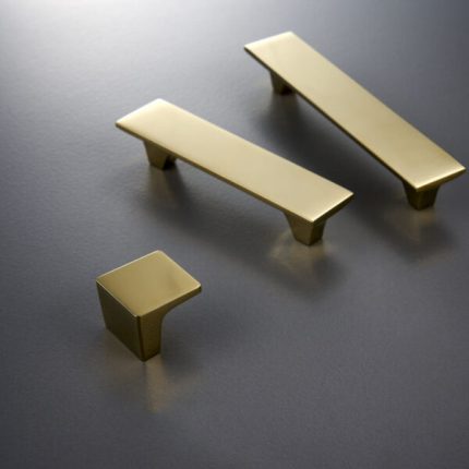 Tay nắm tủ màu vàng PVD hiện đại tối giản L1039