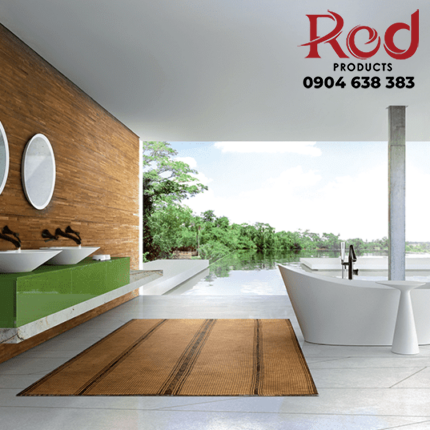 Vòi lavabo âm tường bằng đồng kiểu Đức Durad DL8001-D