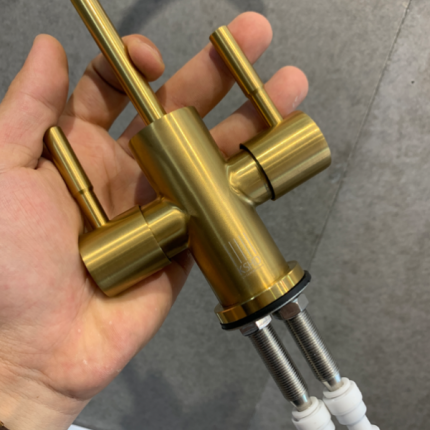 Vòi lavabo nhà bếp lọc nước bằng inox DL7007