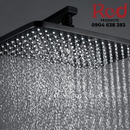 Vòi sen đôi bằng đồng German Durad màu đen DL001-B